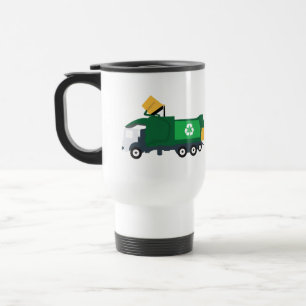Mug De Voyage Recyclage Camion à ordures