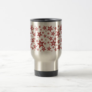 Mug De Voyage Red Stars voyage mug