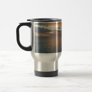 Mug De Voyage Reflets du coucher de soleil sur l'eau