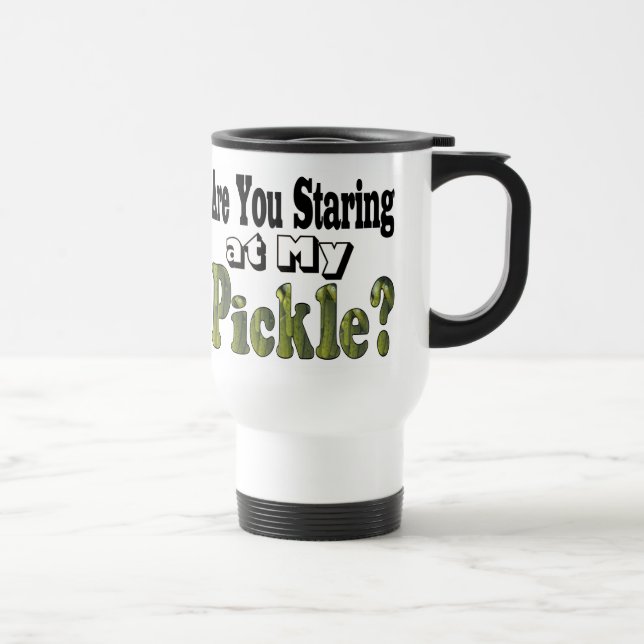 Mug De Voyage Regardez-Vous? (Droite)