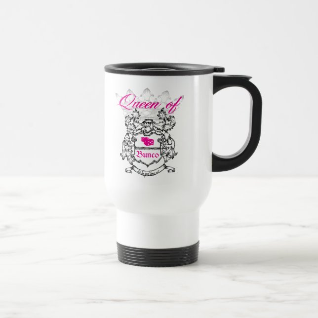 Mug De Voyage Reine de Bunco (Droite)