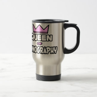 Mug De Voyage Reine de Sonographie