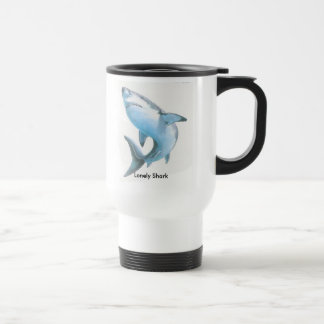 Mug De Voyage Requin seul, requin seul