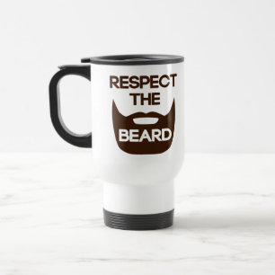 Mug De Voyage Respectez la barbe