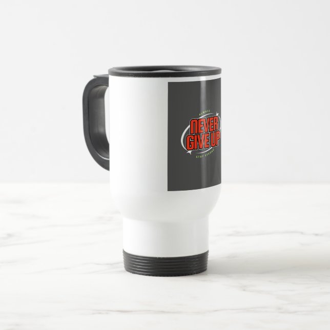 Mug De Voyage Restez forte Musique de Voyage (Devant gauche)