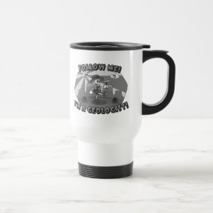 Mug De Voyage Retro Cartoon - Suivez-Moi ! Je suis géologue !
