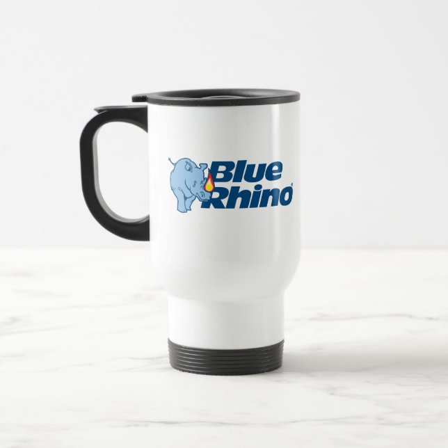 Mug De Voyage Rhino bleu (Gauche)