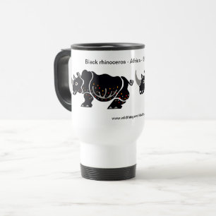 Mug De Voyage Rhinoceros - muqueuse de voyage