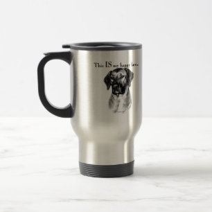 Mug De Voyage Rhodesian Ridgeback Happy Face