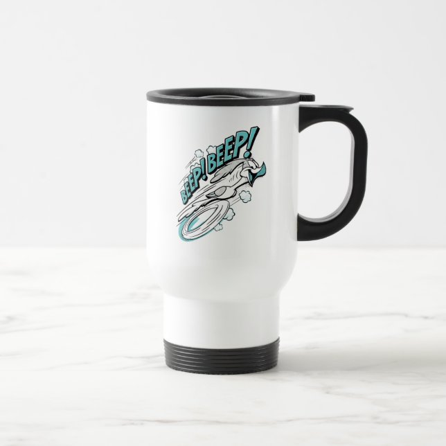 Mug De Voyage ROAD RUNNER™ BEEP BEEP!™ Halftone (Droite)