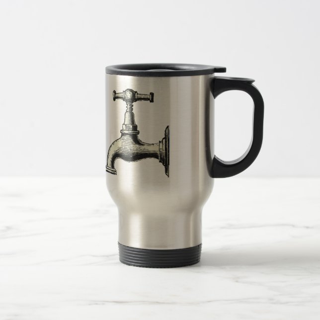 Mug De Voyage Robinet vintage (Droit)