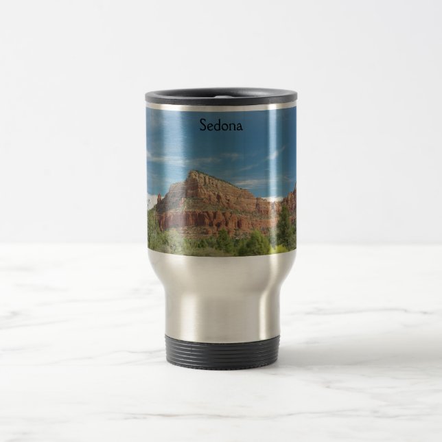 Mug De Voyage Roches rouges à Sedona (Centre)