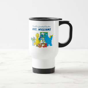 Mug De Voyage Rue Sésame   Le plus grand enseignant du monde
