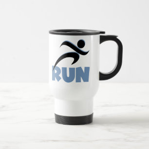 Mug De Voyage RUN bleu