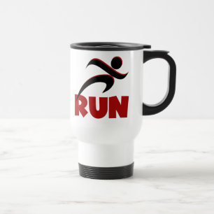 Mug De Voyage RUN rouge