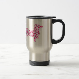 Mug De Voyage Saint Valentin Dachshund