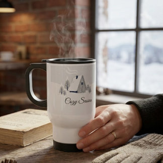 Mug De Voyage Saison Cosy personnalisée 