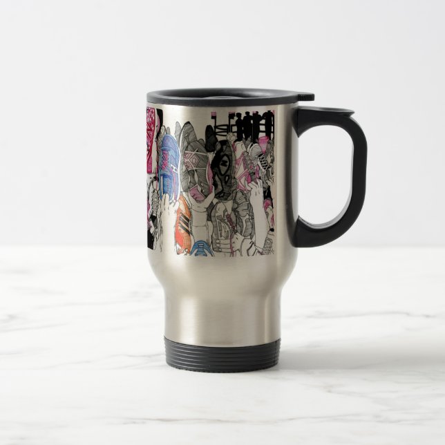 Mug De Voyage Salut de survivant (Droit)