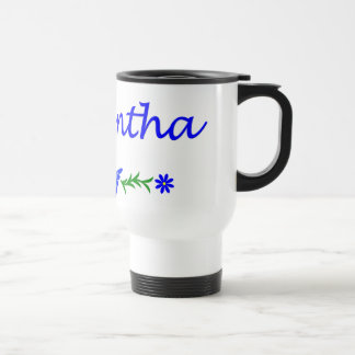 Mug De Voyage Samantha (papillon bleu)