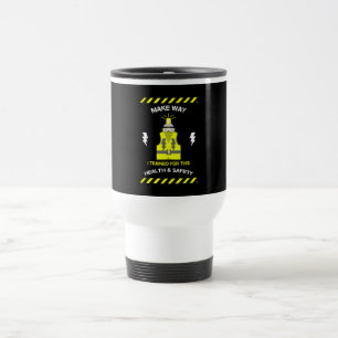 Mug De Voyage Santé Et Sécurité Drôle NEBOSH Officier Latt
