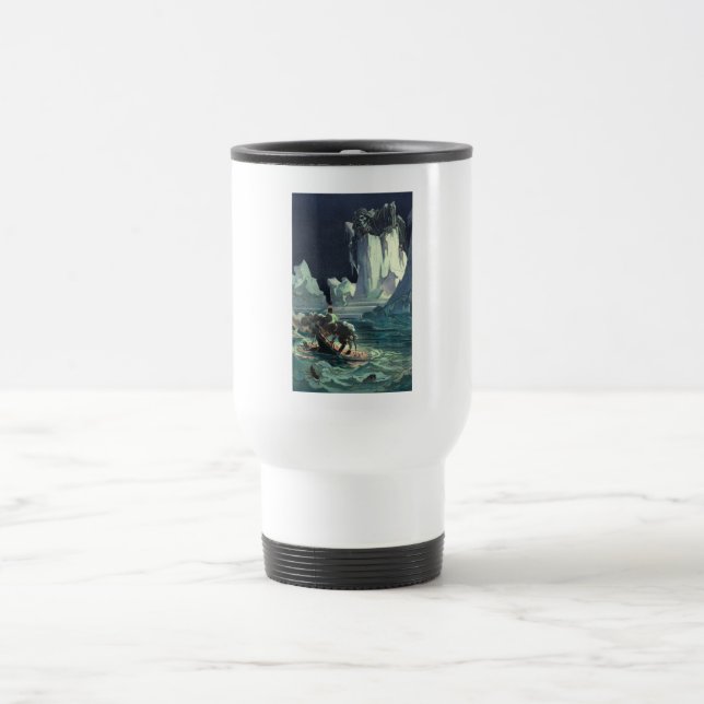 Mug De Voyage Sargasso Sea Grim Reaper & Sinking du Titanic (Centre)