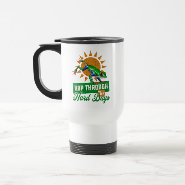 Mug De Voyage Sauter à travers les jours difficiles Amazon Tree  (Gauche)