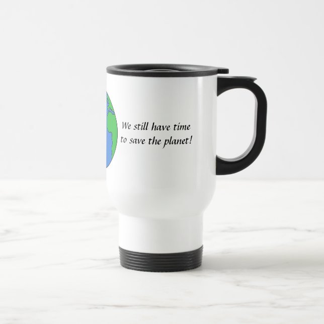 Mug De Voyage Sauvez la planète (Droite)