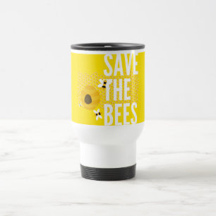 Mug De Voyage SAve Les abeilles HONEYCOMB HONEYCOMB HONey POT