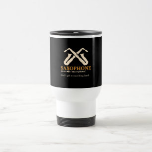Mug De Voyage Saxophone - Saxophone - Définition