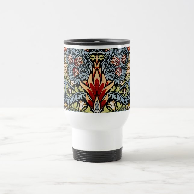Mug De Voyage Schéma floral William Morris Snakeshead (Centre)
