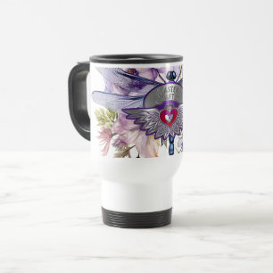 Mug De Voyage Scrapbookers Insigne principal Voyage Mug
