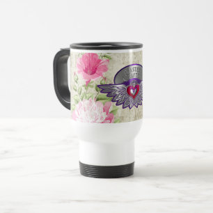 Mug De Voyage Scrapbookers Insigne principal Voyage Mug