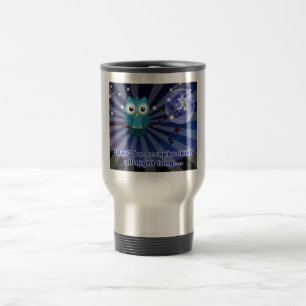 Mug De Voyage Scrapbookers "Owl Retire Toute La Nuit"