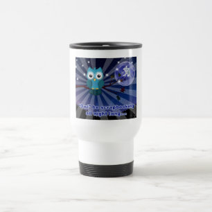 Mug De Voyage Scrapbookers "Owl Retire Toute La Nuit"
