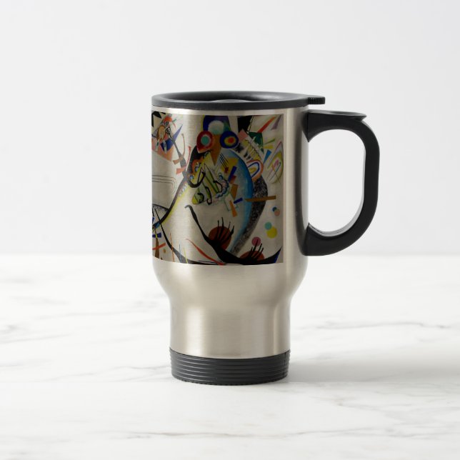 Mug De Voyage Segment bleu Kandinsky (Droit)
