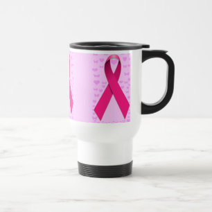 Mug De Voyage Sensibilisation au cancer du sein_