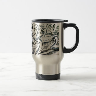 Mug De Voyage Sept cygnes une natation