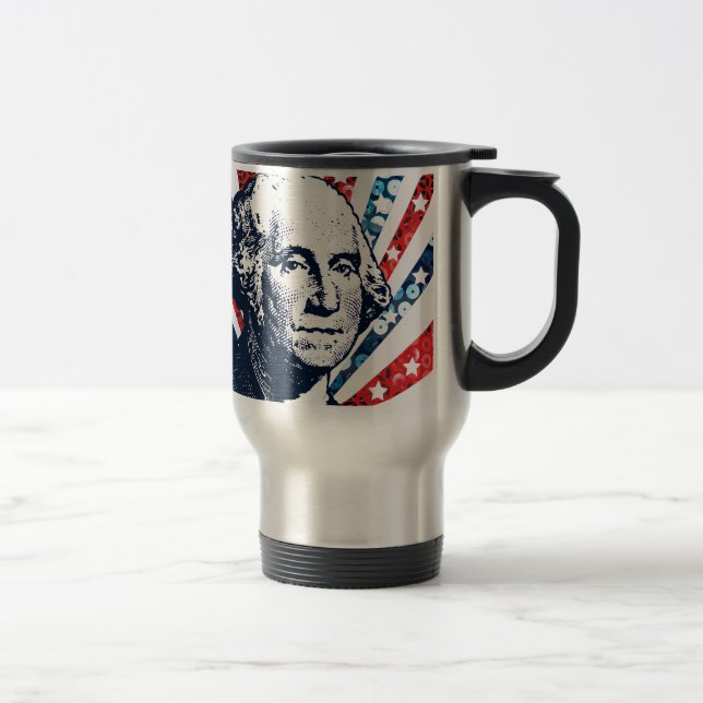 Mug De Voyage séquin george washington (Droit)