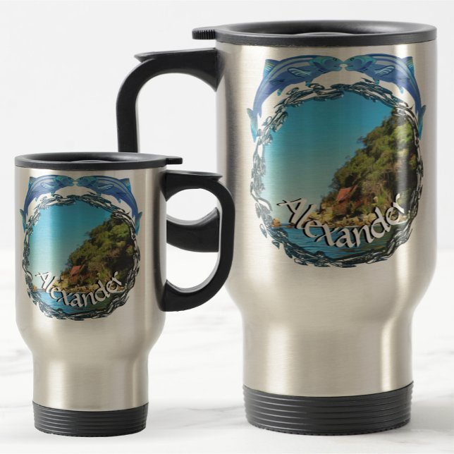 Mug De Voyage Serene Yelapa Fishing 0758 (Créateur téléchargé)