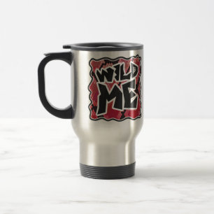 Mug De Voyage Serpent Wild Me Black et Red Print