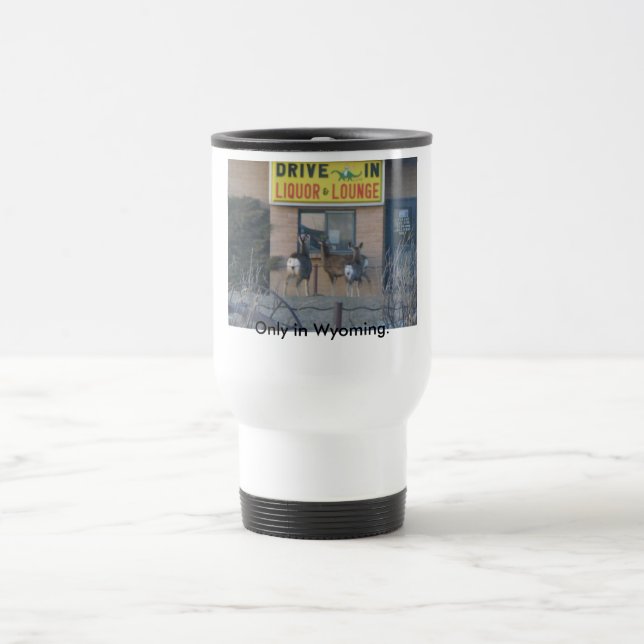 Mug De Voyage Seulement au Wyoming (Centre)