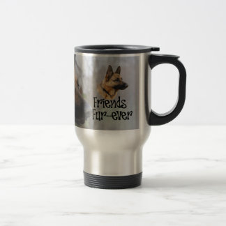 Mug De Voyage Sheperd « de Friends Fur-ever thermobecher "