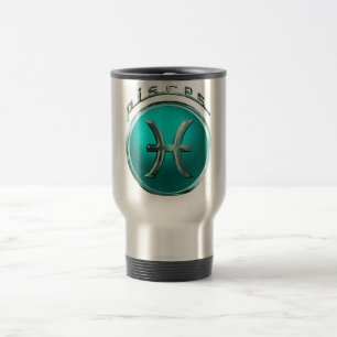 Mug De Voyage Signe astrologique de Poissons