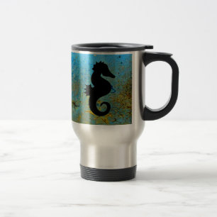 Mug De Voyage Silhouette d'hippocampe