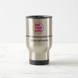 Mug De Voyage simple minimal ajoutez votre logo/dessin aquarelle
