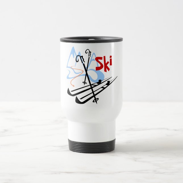 Mug De Voyage ski - 2 (Centre)