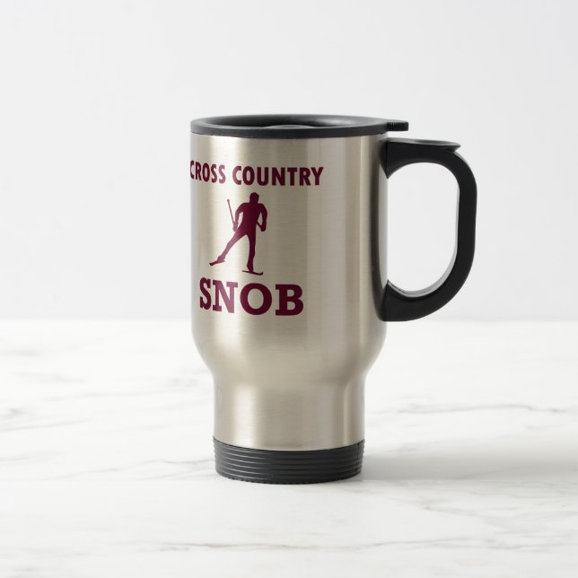 Mug De Voyage Ski de fond (Droit)
