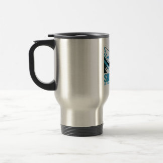 Mug De Voyage Ski papa Cool Mountain Design