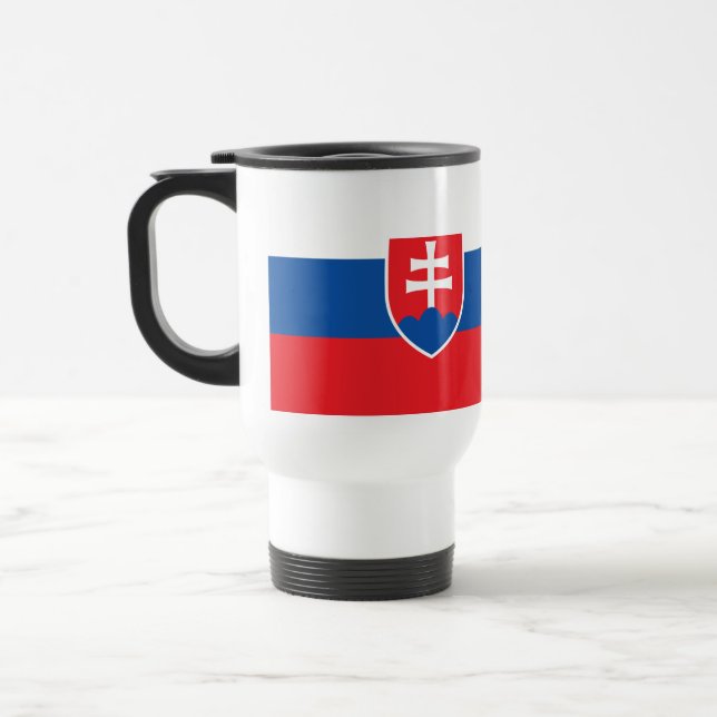 Mug De Voyage Slovakia Flag (Gauche)