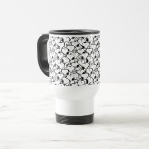 Mug De Voyage Snoopy Classic Comics Motif